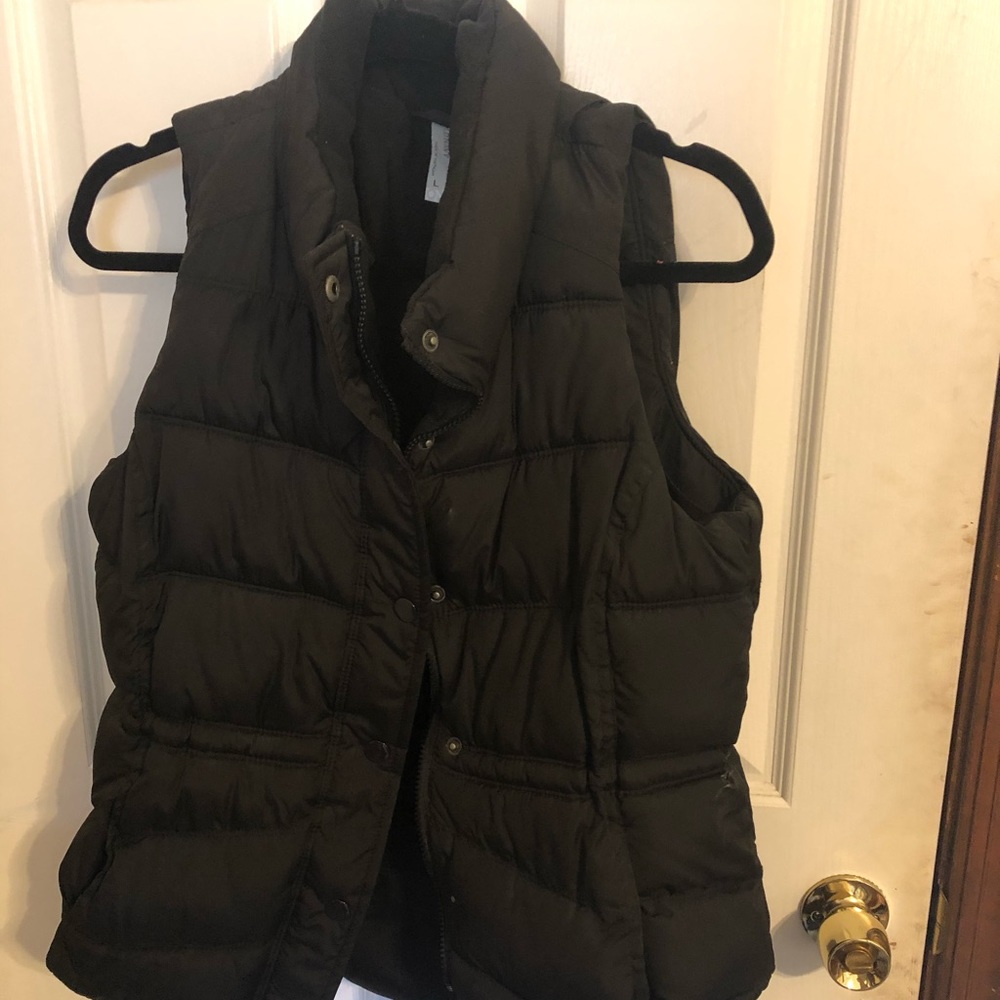 Black vest worn once